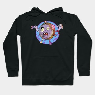 Cute Zombie Cream Filled Donut Hoodie